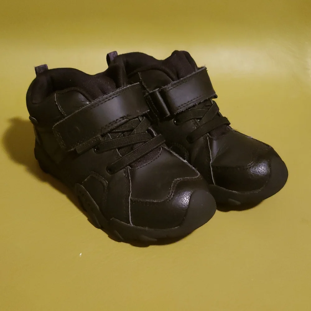 Pediped Justin black boots boys